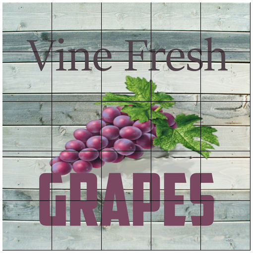 "Vine Fresh Grapes"